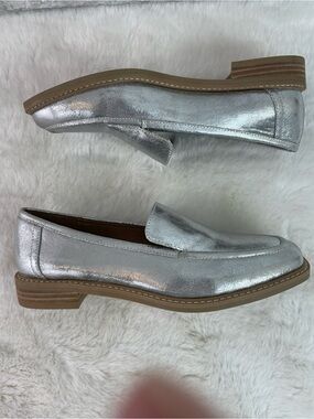 DV by Dolce Vita Silver Fran Loafer Size 9